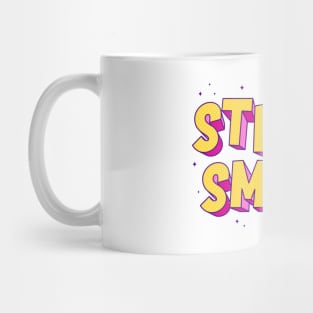 Street smart typography Mug